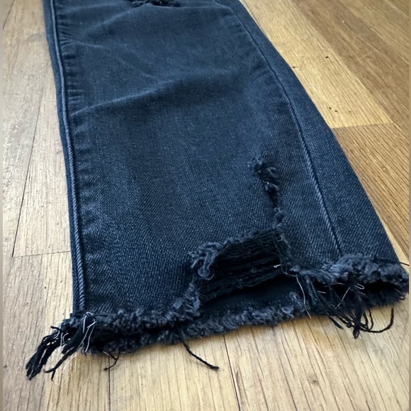 Flying Monkey | Women’s black distressed skinny jeans - Picture 6 of 16